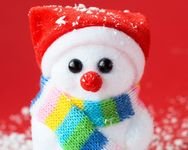 pic for Cute Christmas Snowman 